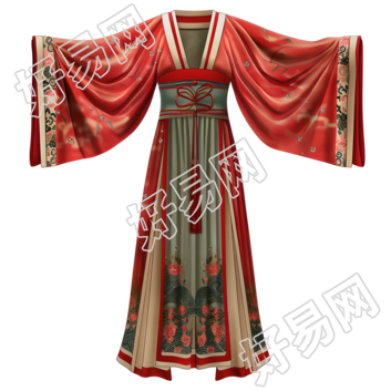 古代服饰唯美插画