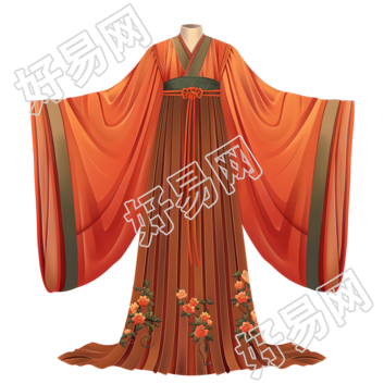 古代服饰商用插图