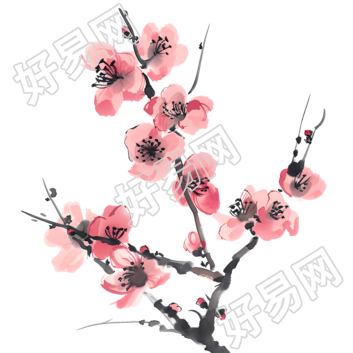 中国风梅花插图