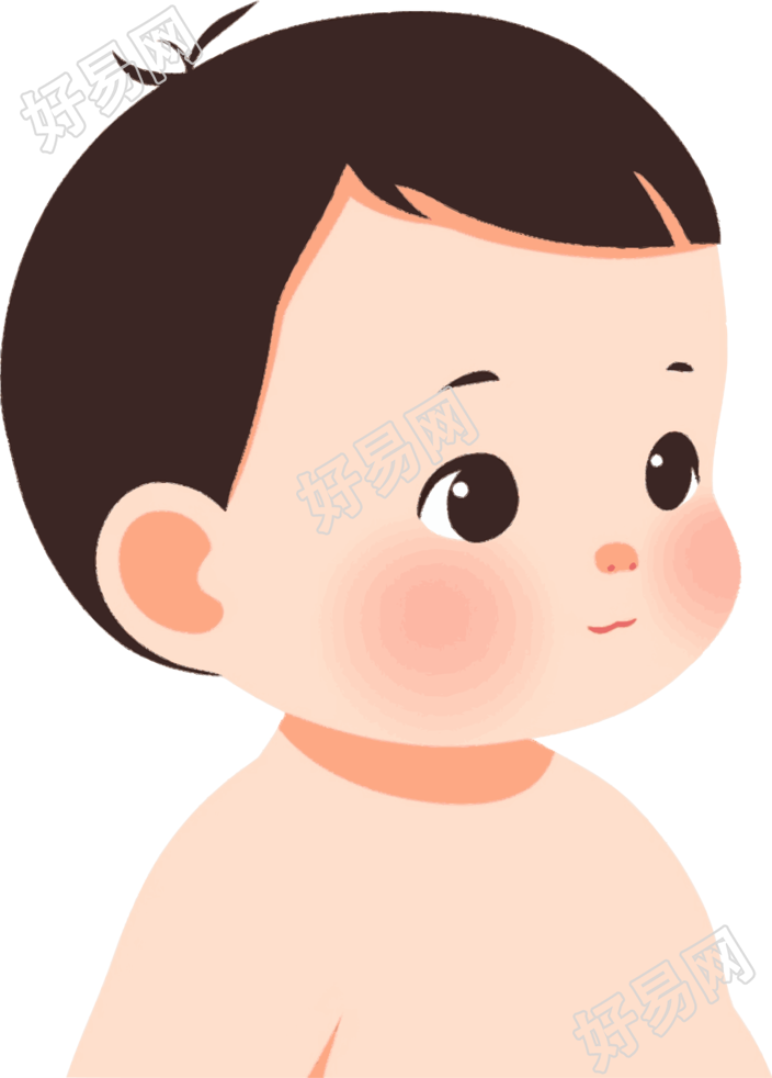 卡通婴儿商用插画
