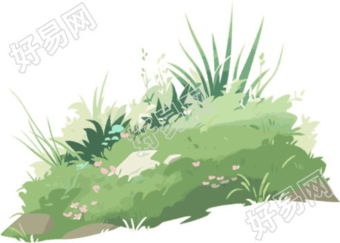 草地素材设计元素