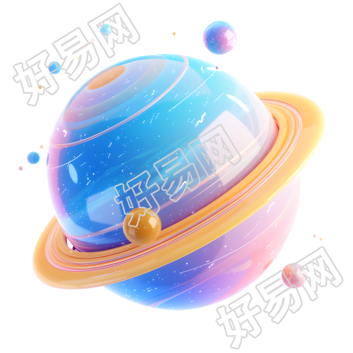 卡通星球创意设计元素