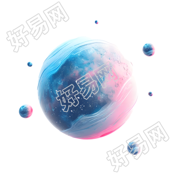 卡通星球PNG图形素材