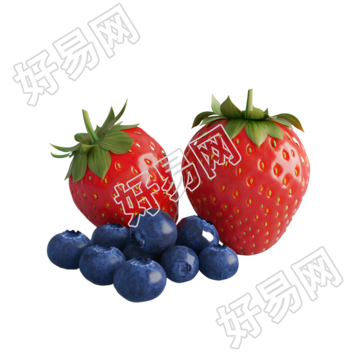 果蔬草莓商用素材