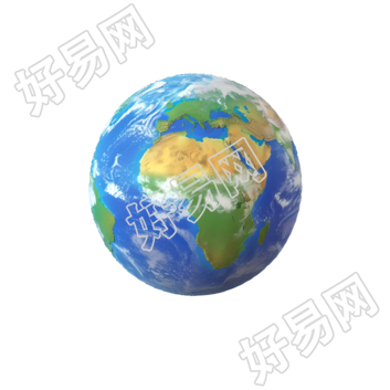 3D地球透明背景素材