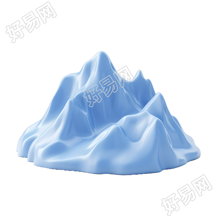 山峰插画设计素材