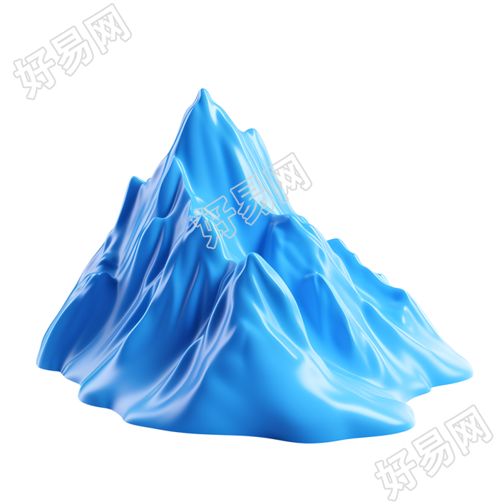 山峰可商用插画