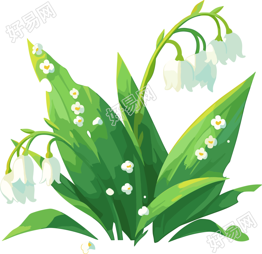 花朵扁平设计素材