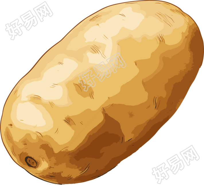 土豆卡通高清素材