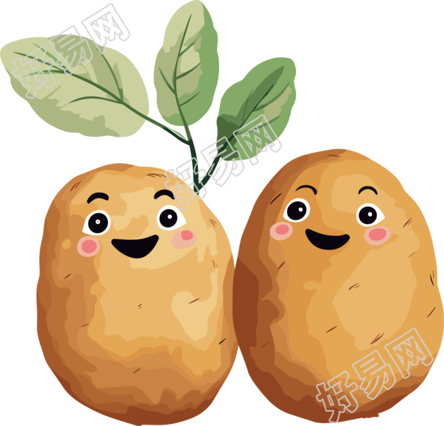 土豆卡通商用插画