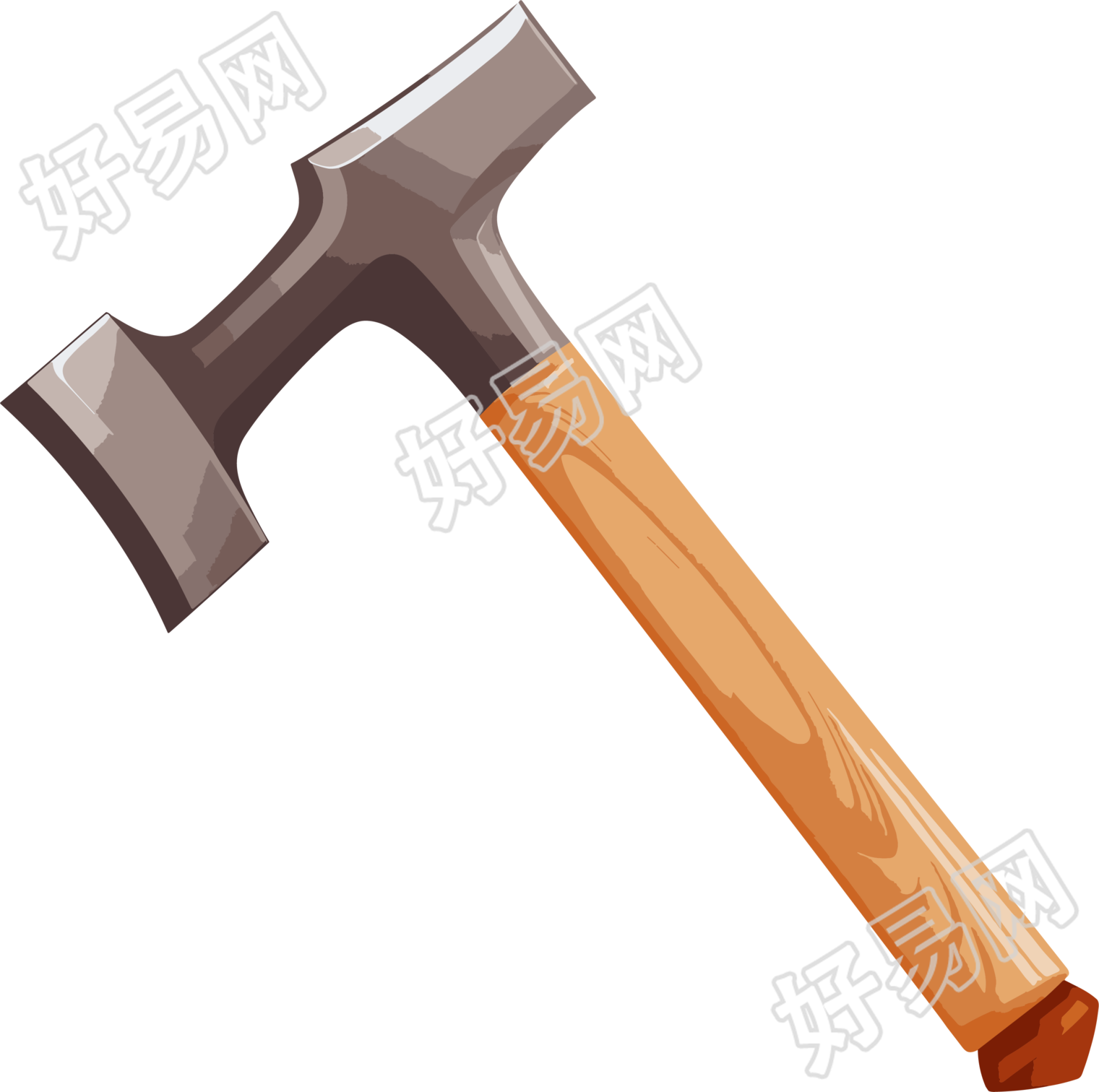锤子创意设计元素
