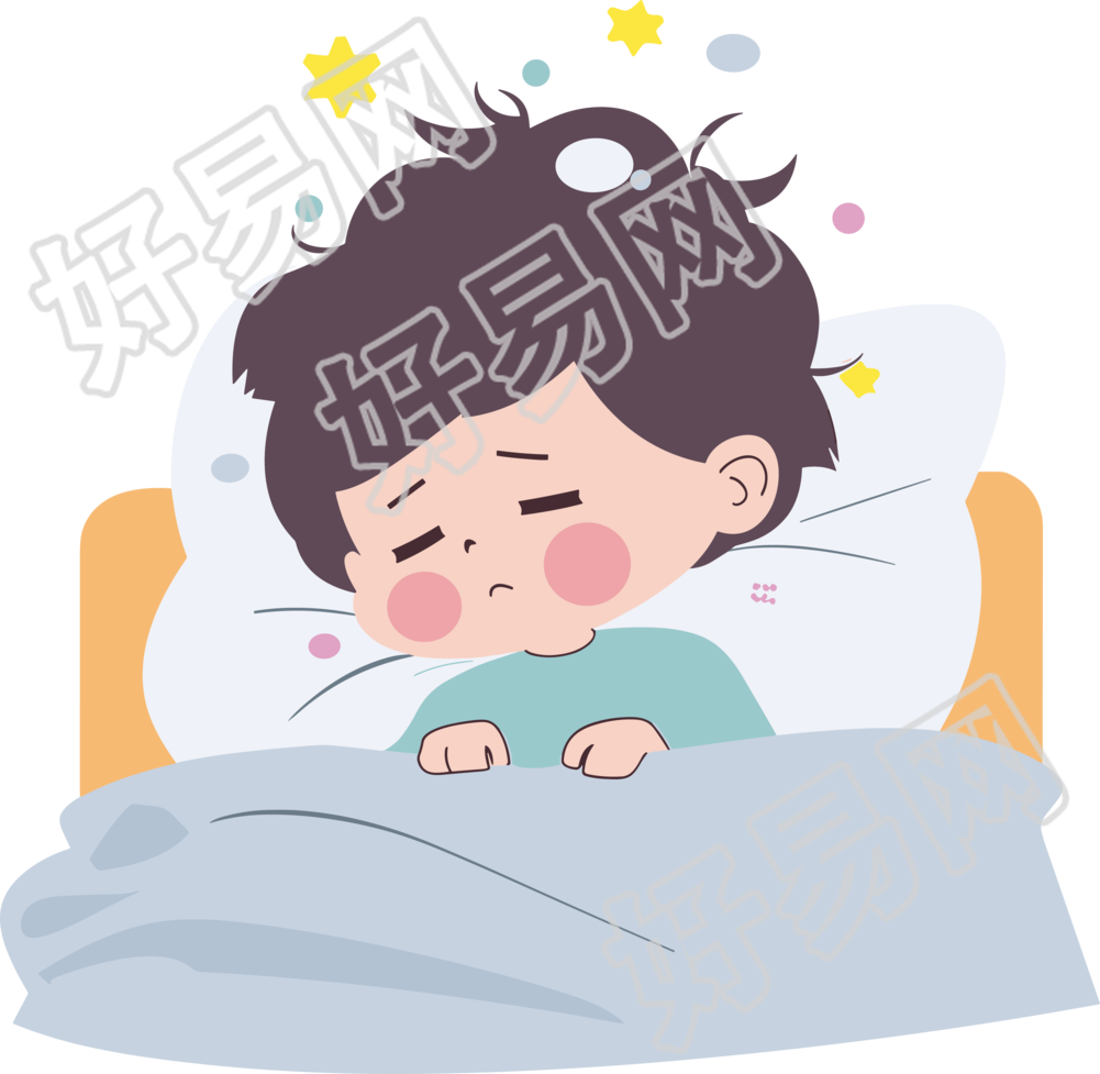 发烧可商用插画
