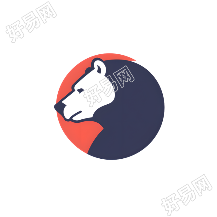 小熊logo高清图形素材