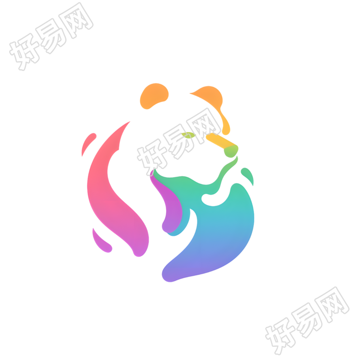 小熊logo创意设计插图
