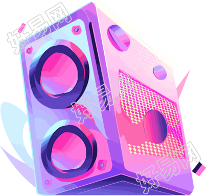 蓝牙音箱商业元素