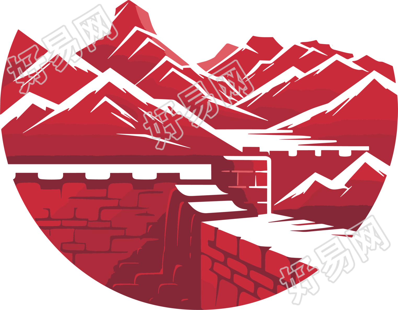 长城logo商用图形素材