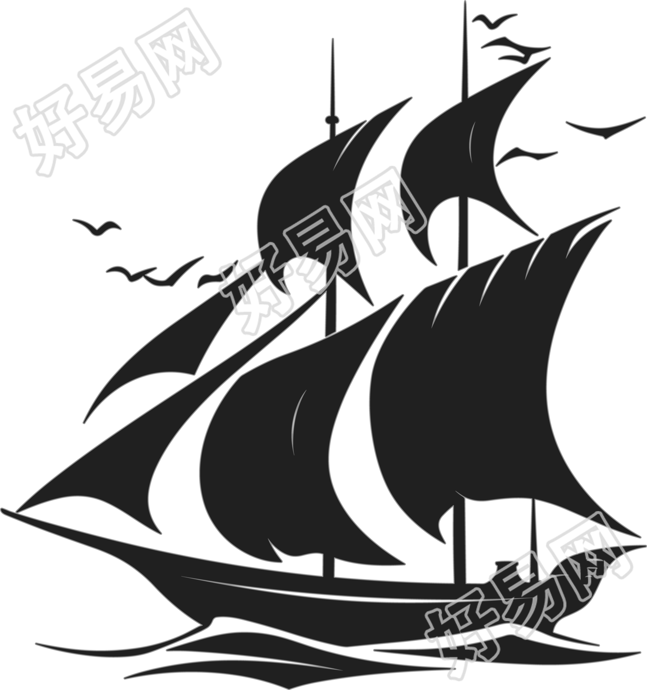 船logo标志设计素材