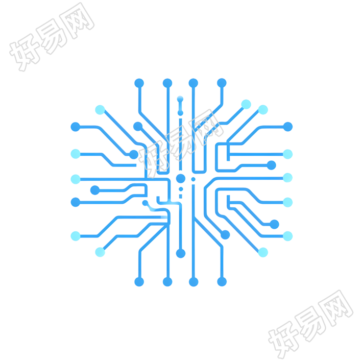 科技图标商用插图