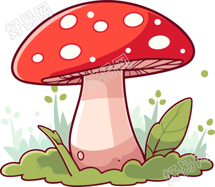 蘑菇卡通创意素材