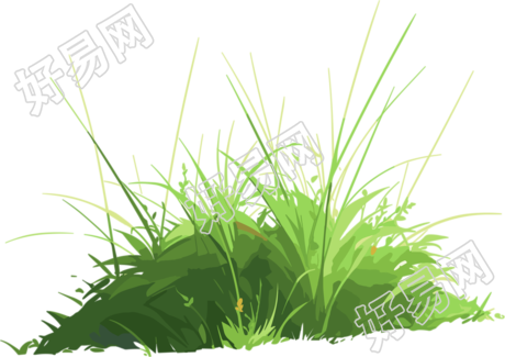 小草卡通商用素材