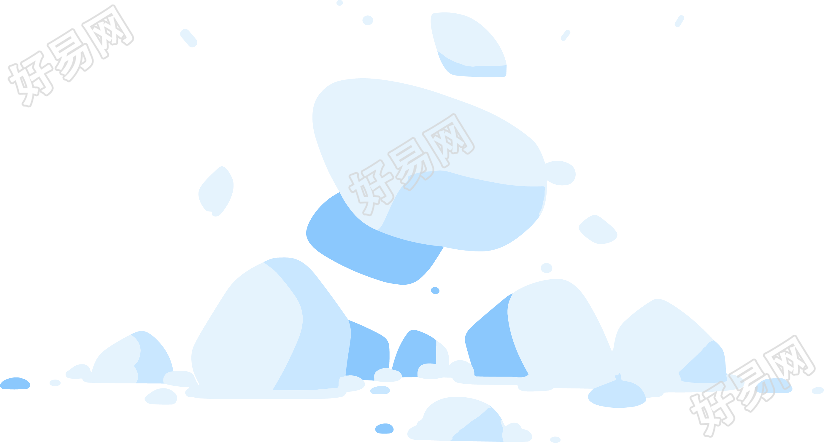 冰雹简约插图