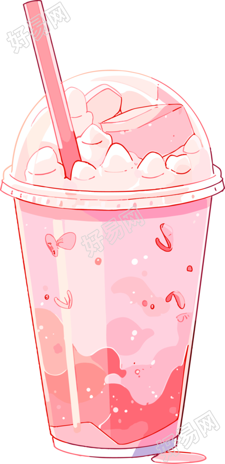 奶茶创意插图