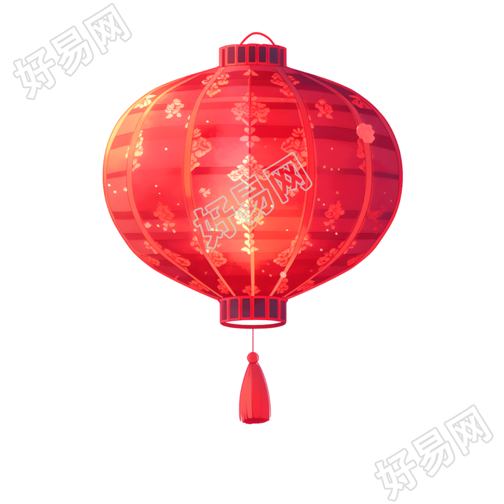 红灯笼可商用设计素材