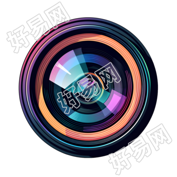 相机镜头商用插画