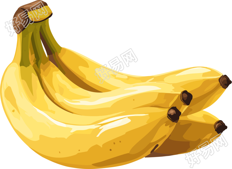 香蕉可商用插图