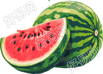 卡通西瓜高清图形素材