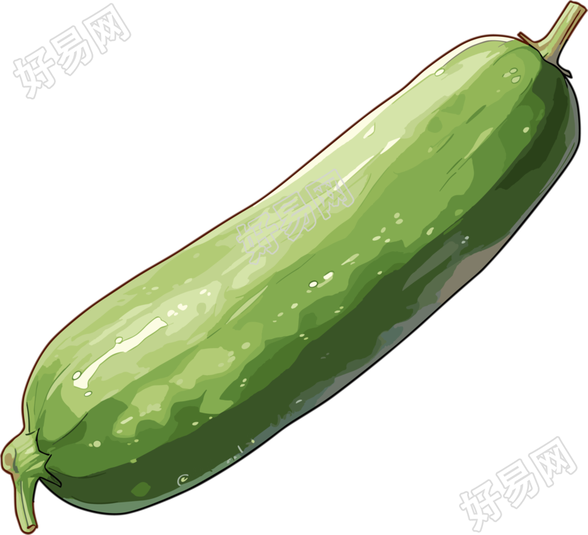 黄瓜透明背景素材