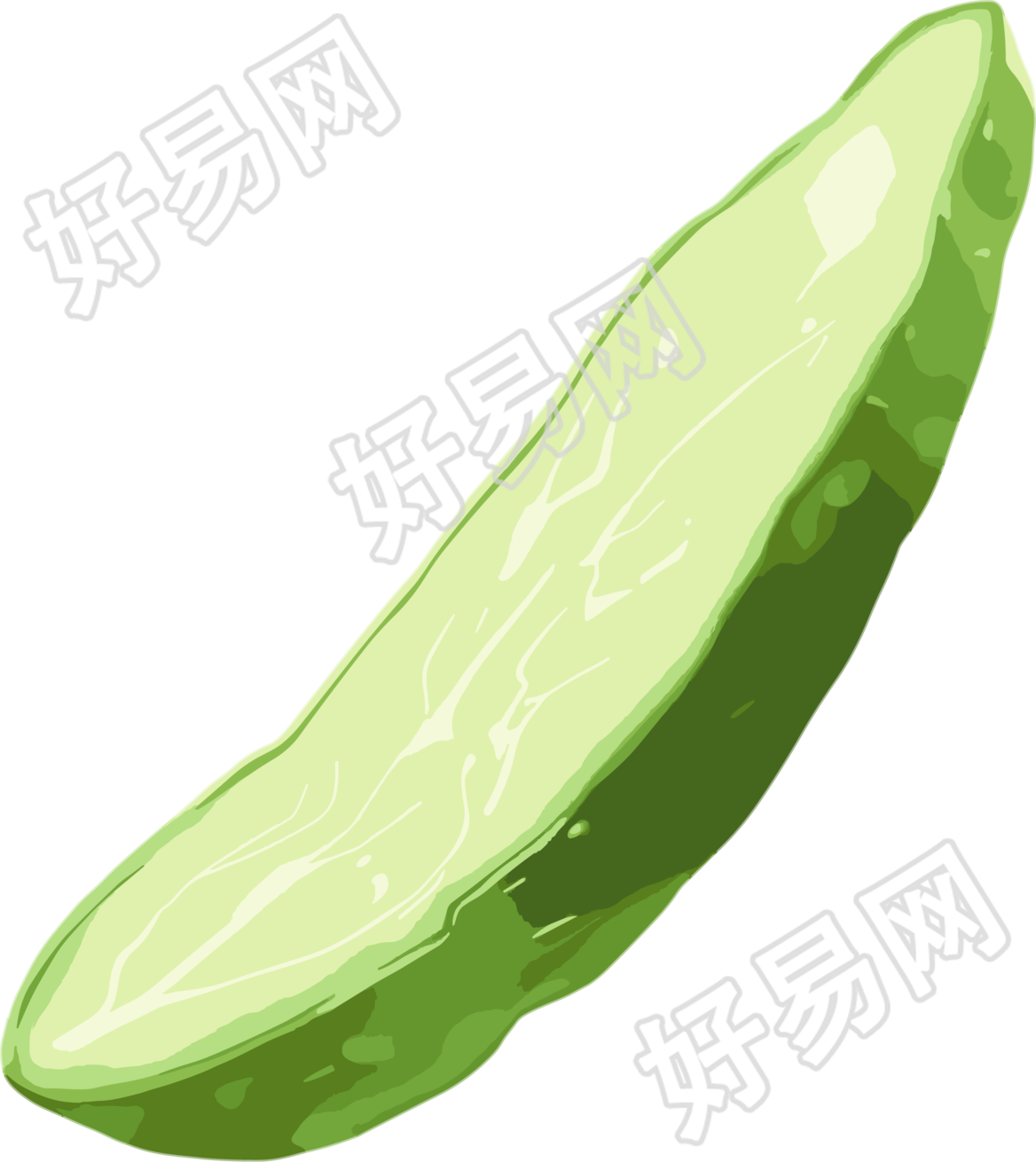 黄瓜商业设计元素