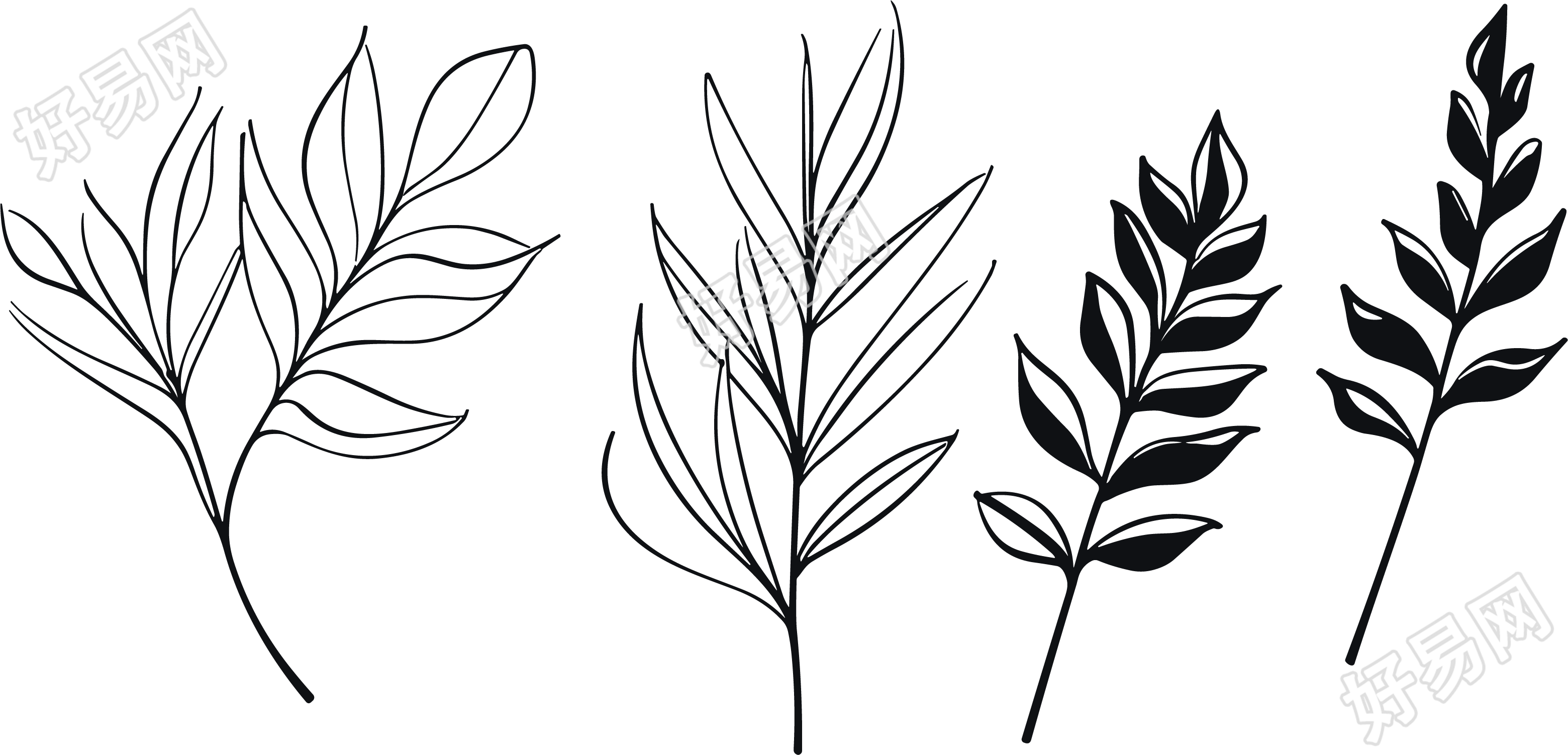 艾草简笔画