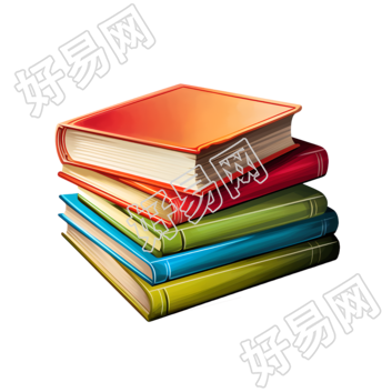 书本创意图形插画