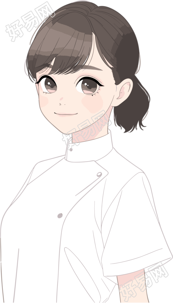 护士简洁插图