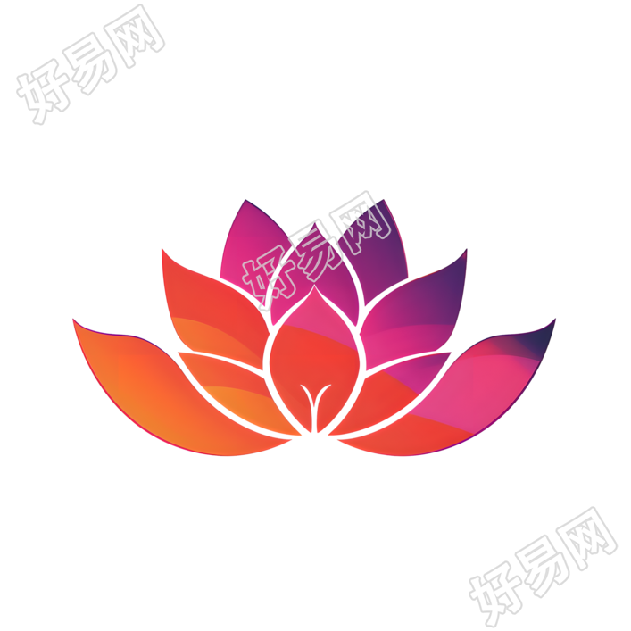 莲花logo简洁插图