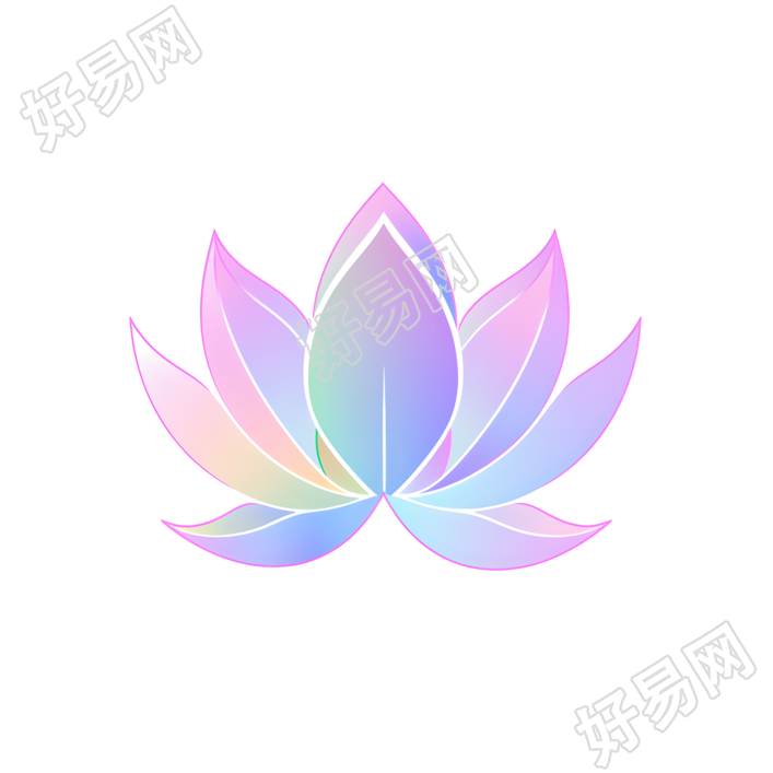 莲花logo商业设计元素