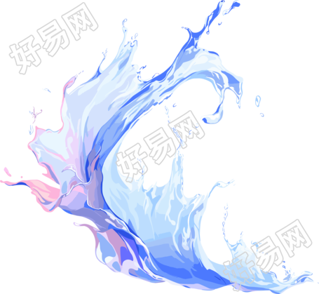 水花图形素材