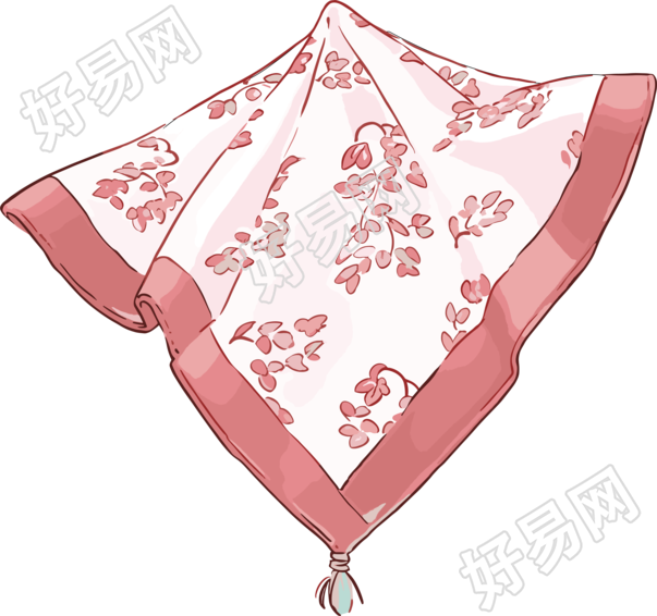 手绢PNG高清图素材