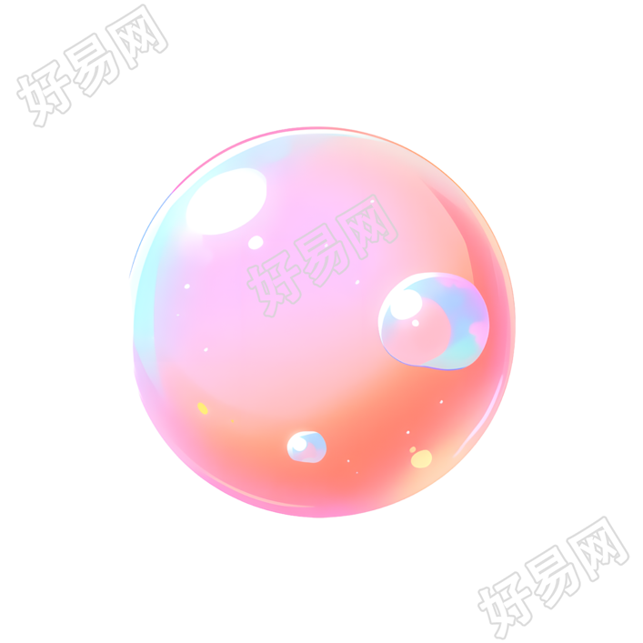 泡泡商用插画素材