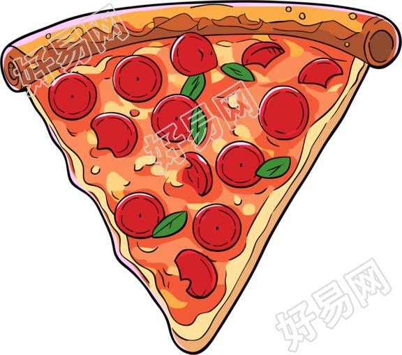 披萨PNG图形插画