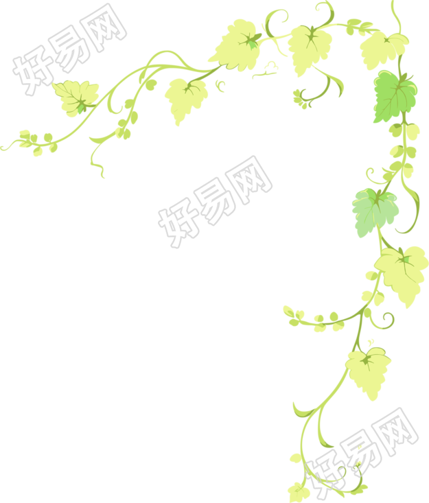藤蔓边框图形设计元素