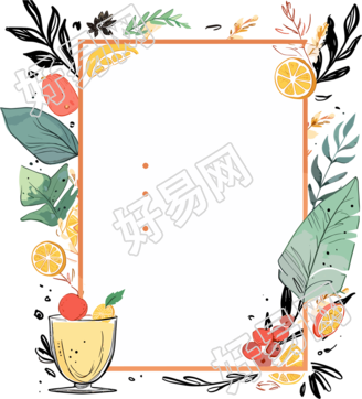 餐牌可商用插画
