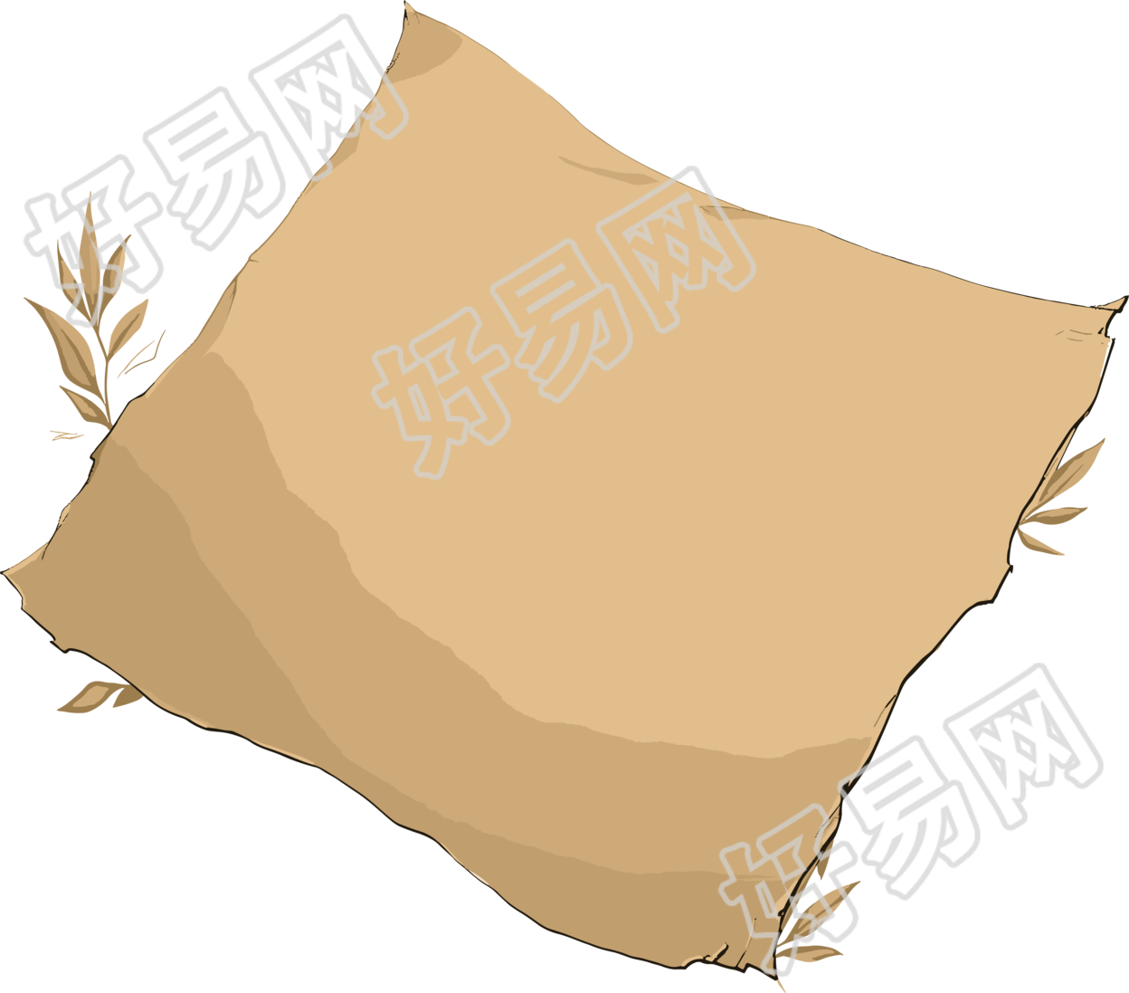牛皮纸高清图形素材