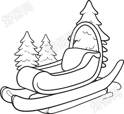 圣诞节图片简笔画