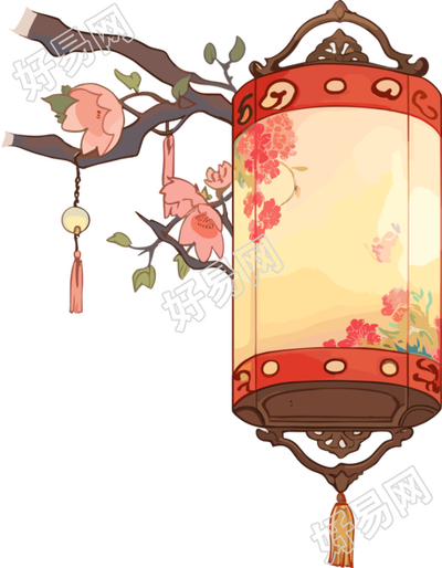 中式灯笼可商用图形素材