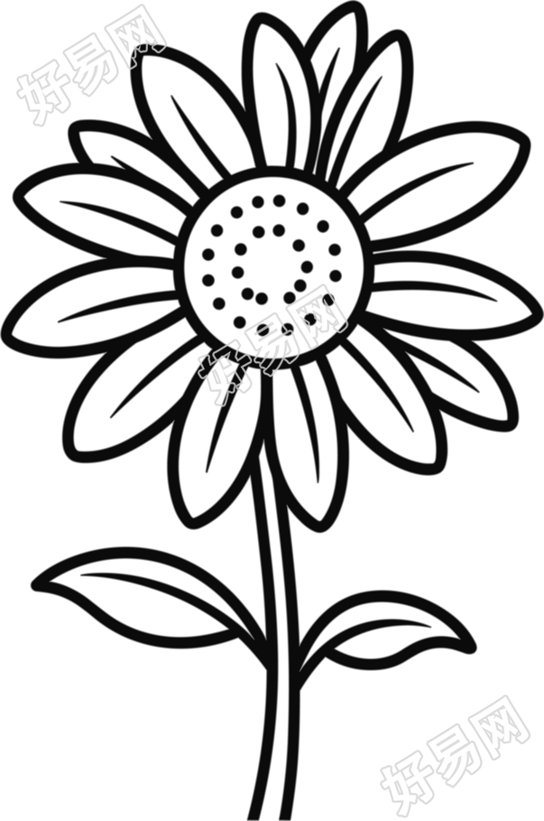 花简笔画图片大全
