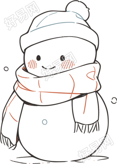 冬至简笔画