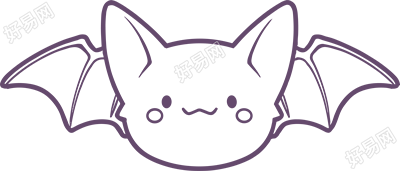 蝙蝠简笔画