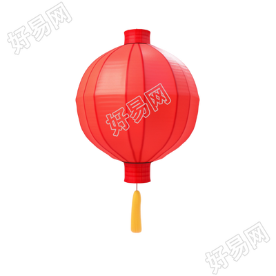 3D红灯笼高清图形设计元素